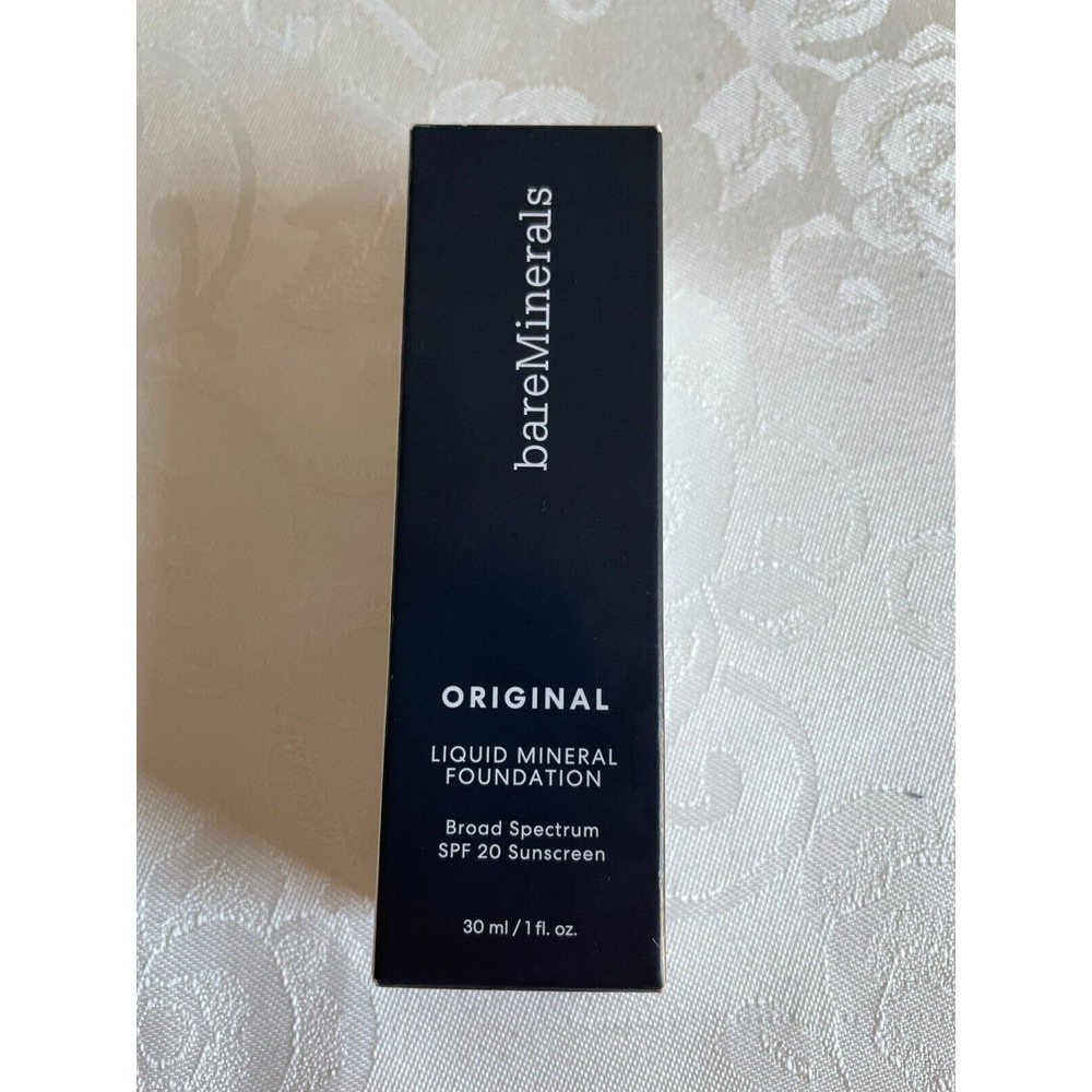 New bareMinerals ORIGINAL Liquid Mineral Foundation SPF 20 Sunscreen Light o8
